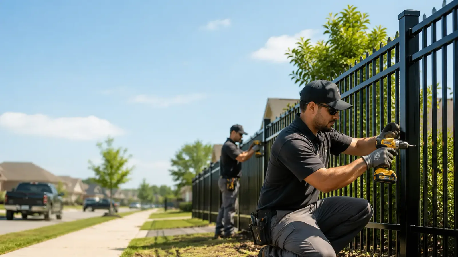 Metal Fence Installation in Skokie, IL